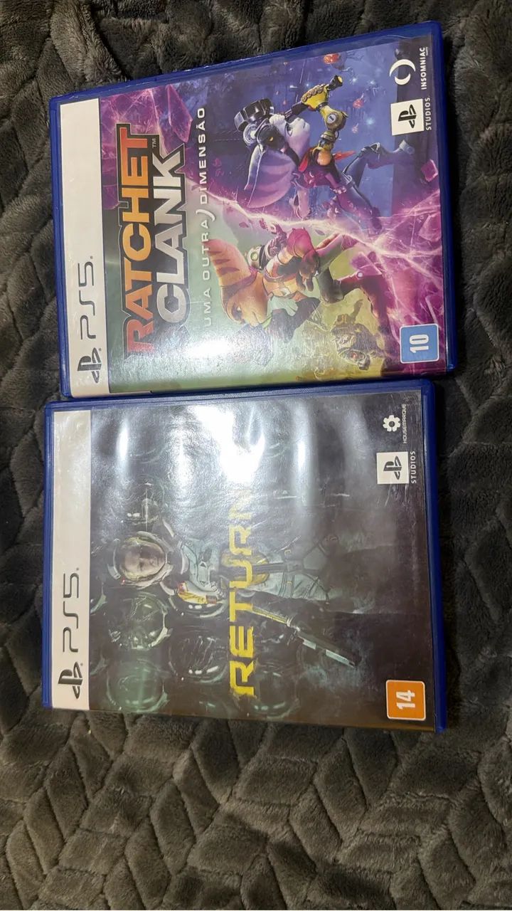 Ps 5 com leito de disco e vai 2 jogos  - Foto 3