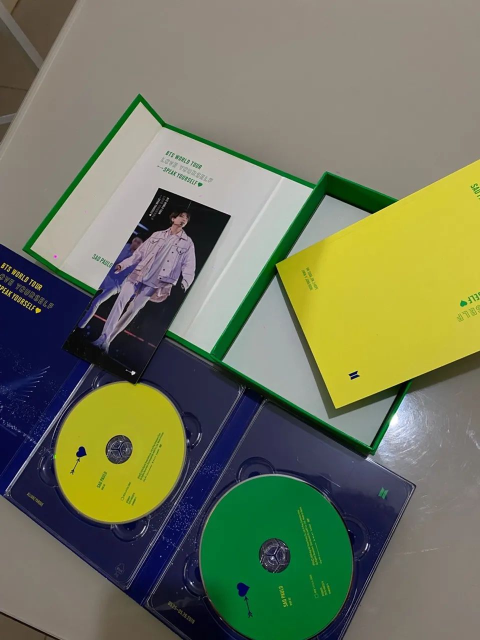 BTS DVD SAO PAULO LOVE YOURSELF: SPEAK YOURSELF - DVD, Blu-Ray e