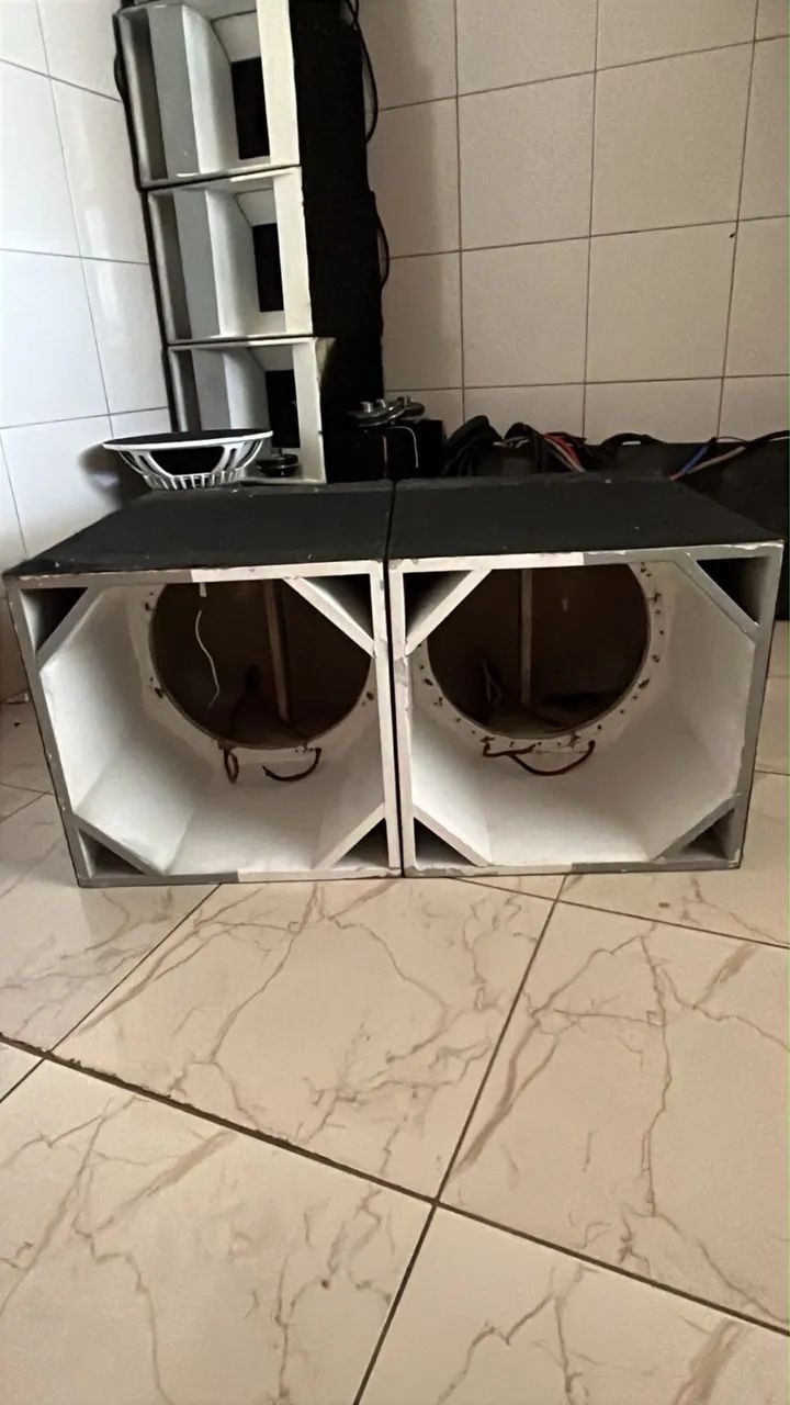 Caixa de grave de 15 polegadas  - Foto 2