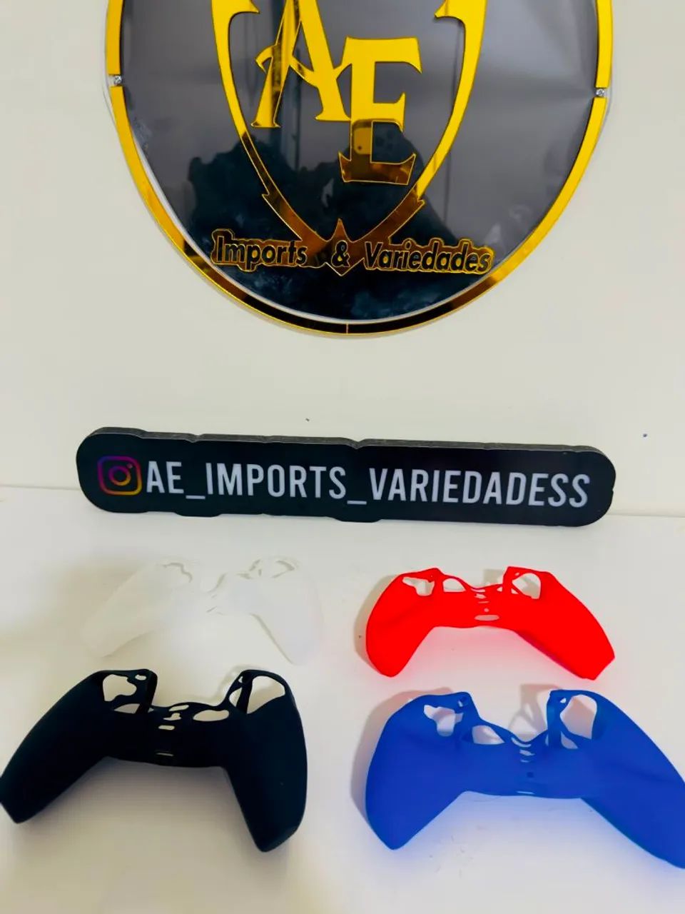 Capas de silicone para controle Ps5 - Foto 2
