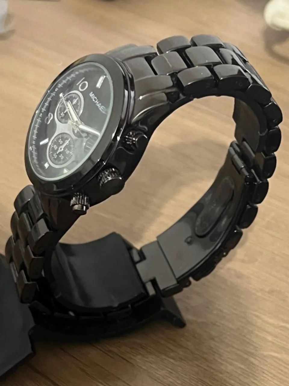 Relógio de Pulso MK preto, Luxo, Elegante - Foto 2