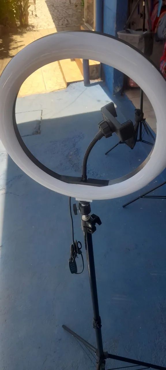 Ring light. Só 149,00. Entrega gratis - Foto 4