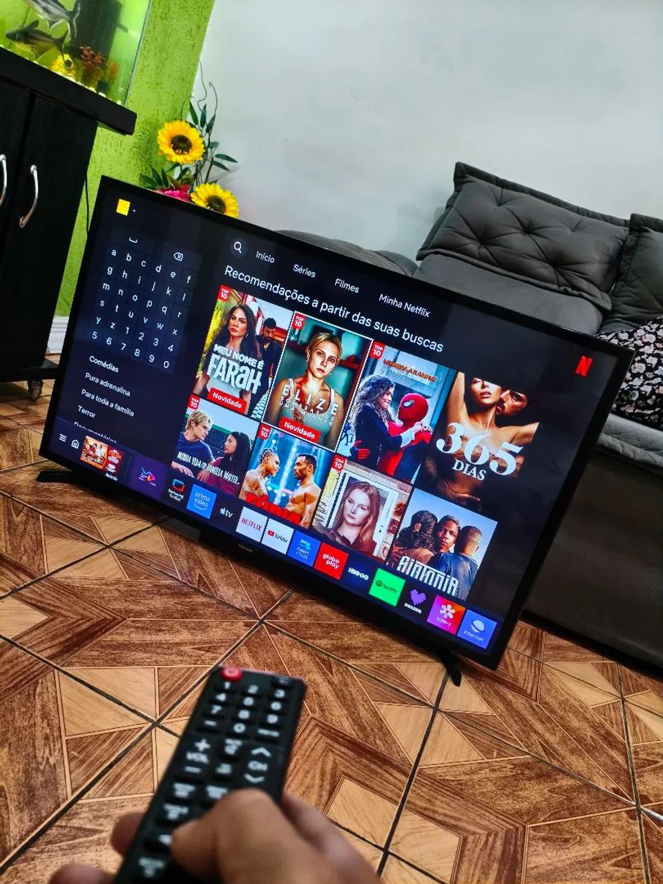 SMART TV SAMSUNG 40 POLEGADAS PERFEITA BARATA R$950. ENTREGO!  - Foto 4
