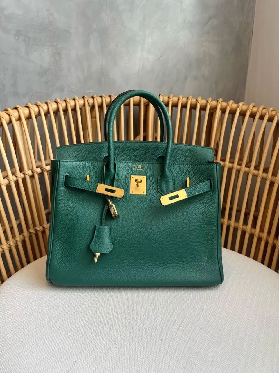 Bolsa Hermes Birkin 30  cm  - Foto 3