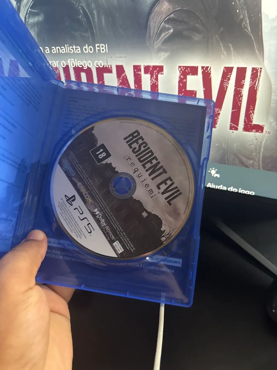 Jogo ps5 resident evil réquiem  - Foto 2