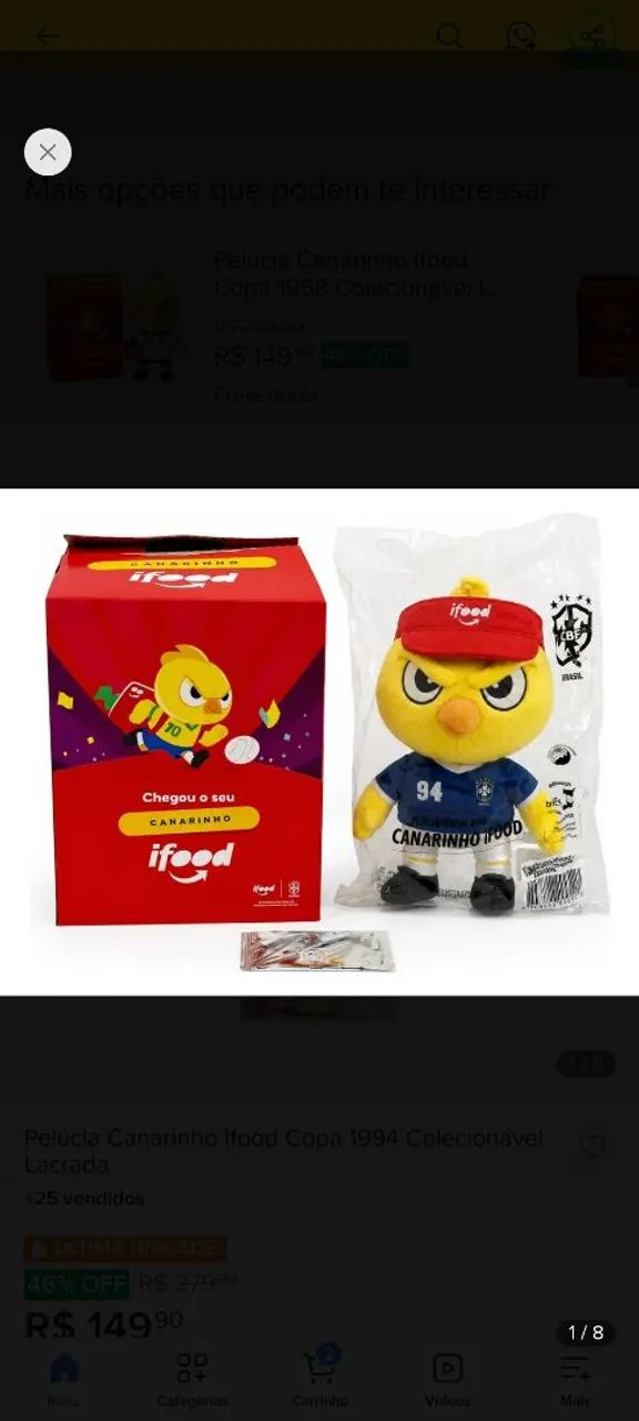 Canarinho Copa 1994