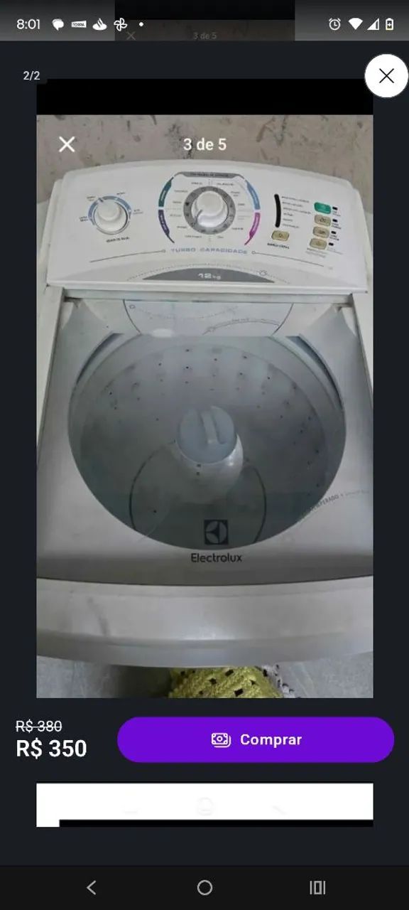Máquina de lavar - Foto 2