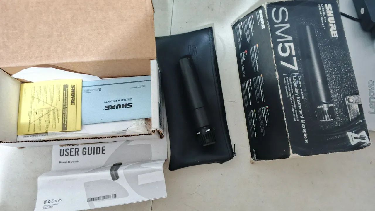 Microfone shure sm57 - Foto 3