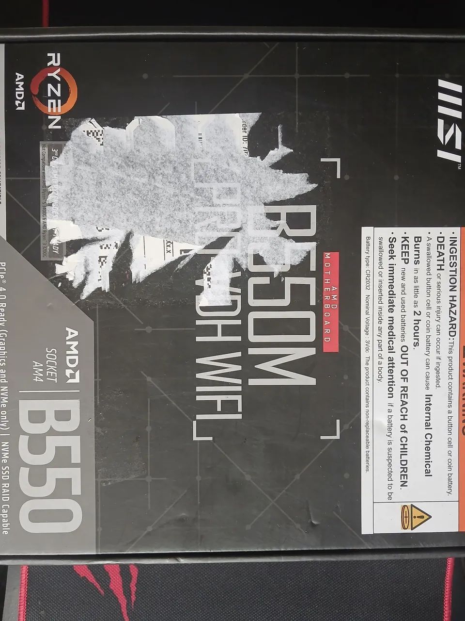 Placa mae B550m pro vdh wifi