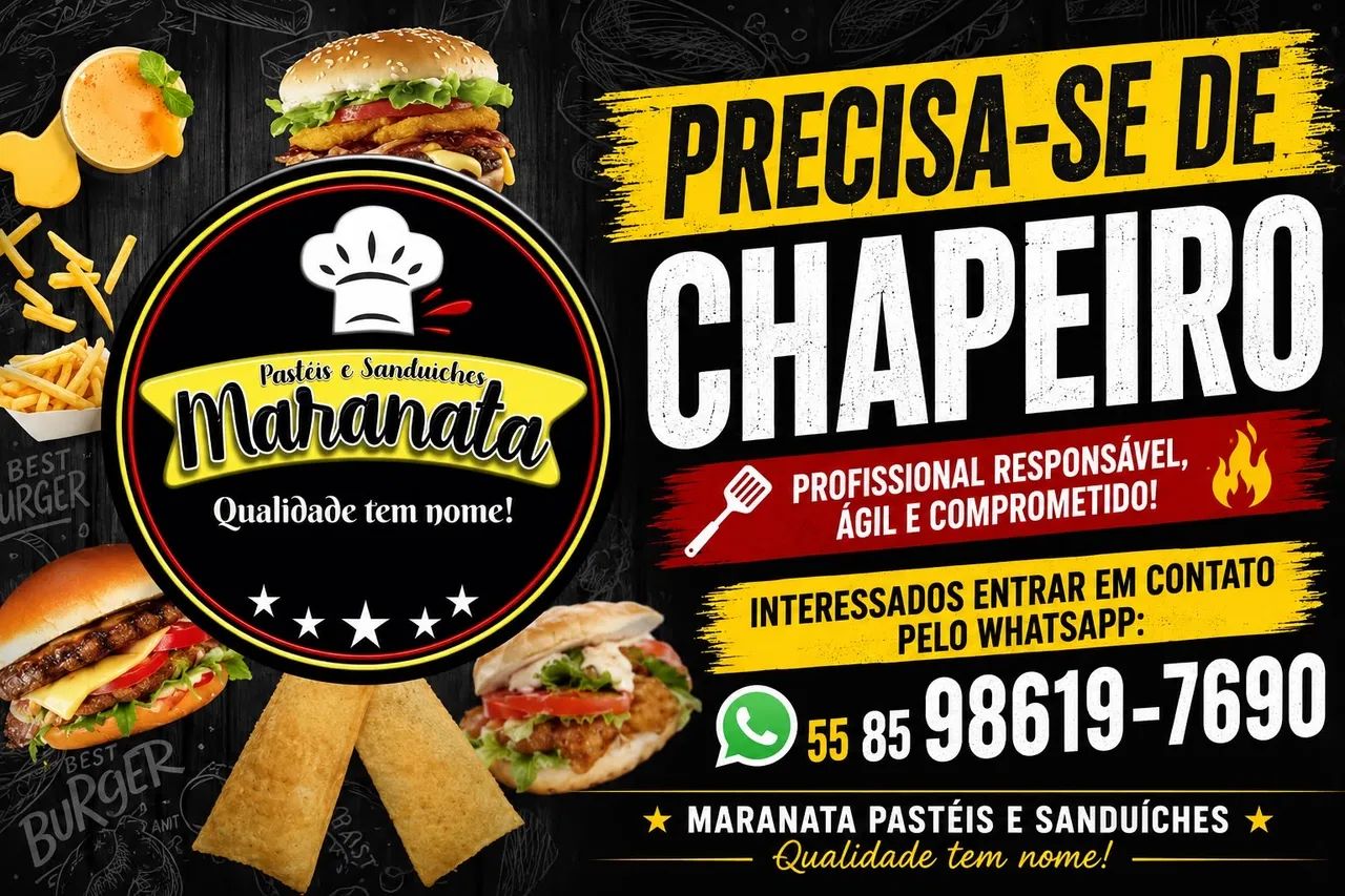 Oportunidade de emprego 
