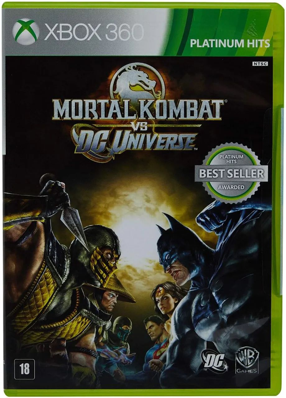 Jogo Mortal Kombat vs DC