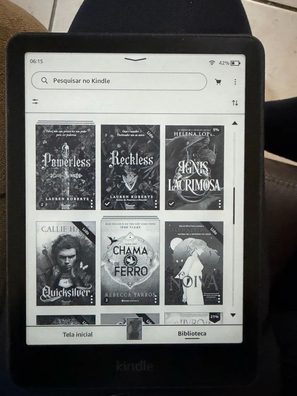 Kindle Paperwhite 16gb Preto  - Foto 2