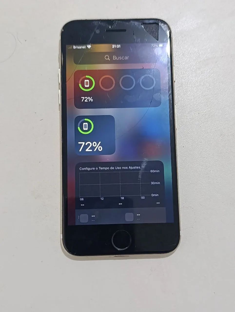 iPhone 7 128gb touch quebrado mais funcionando  - Foto 2