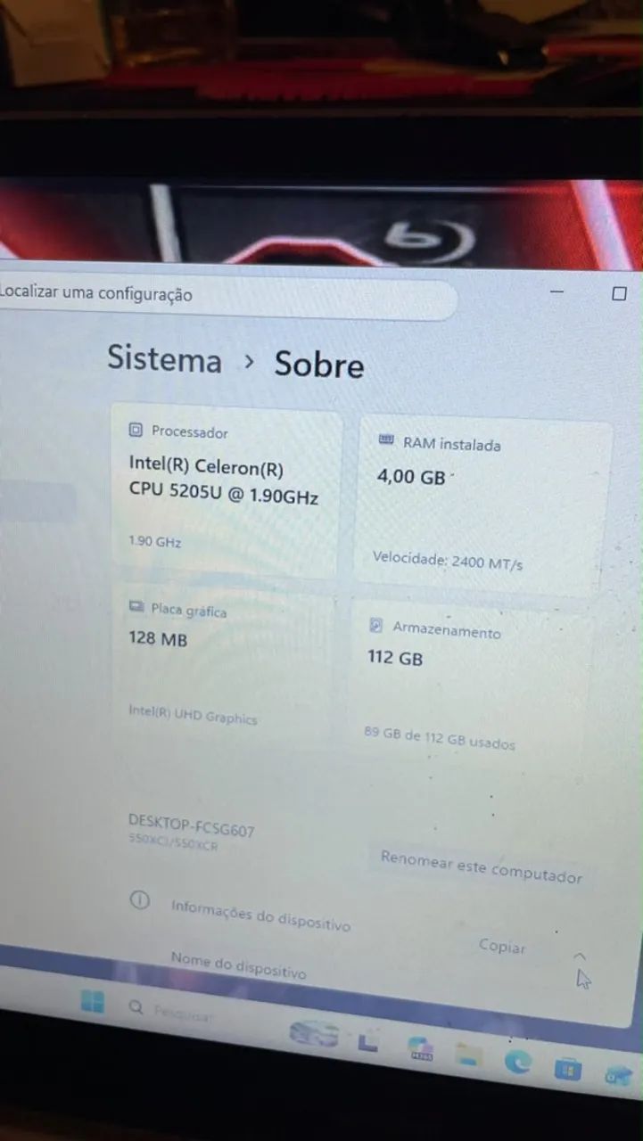 Notebook Samsung  - Foto 2