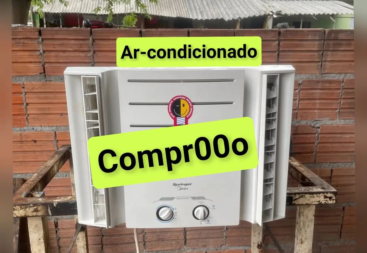 Ar-condicionado Ta Queimado com DEFEITOS 