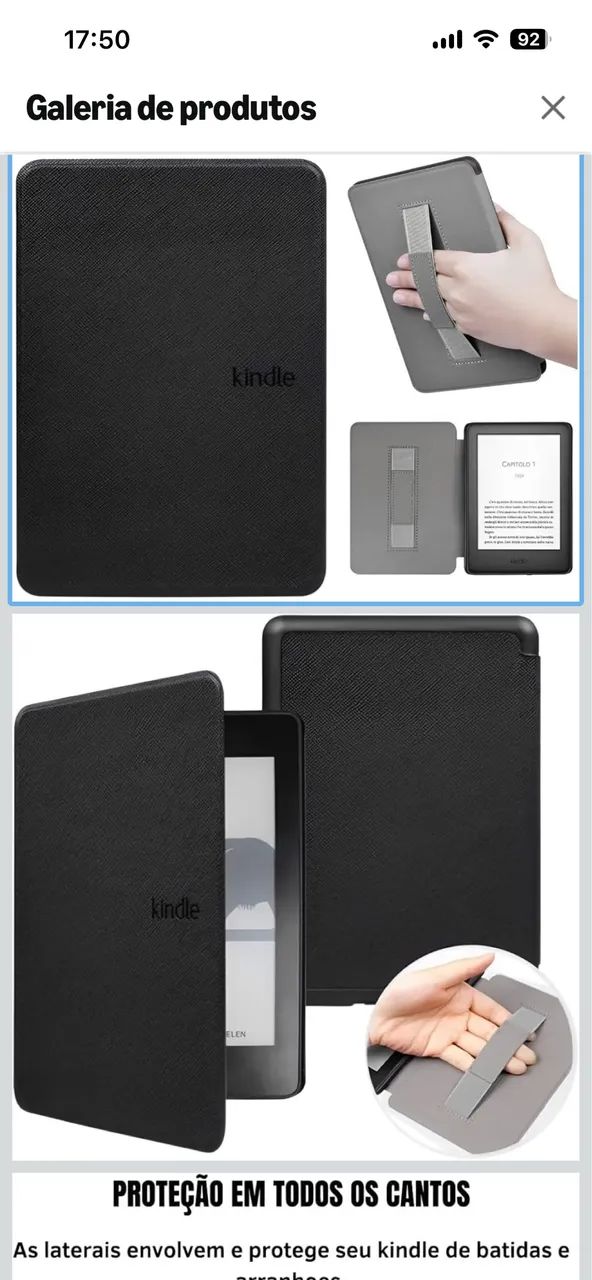 Capa Para Kindle Paperwhite 11ª Geração 6,8? (Modelos 2021 - M2L3EK e M2L4EK