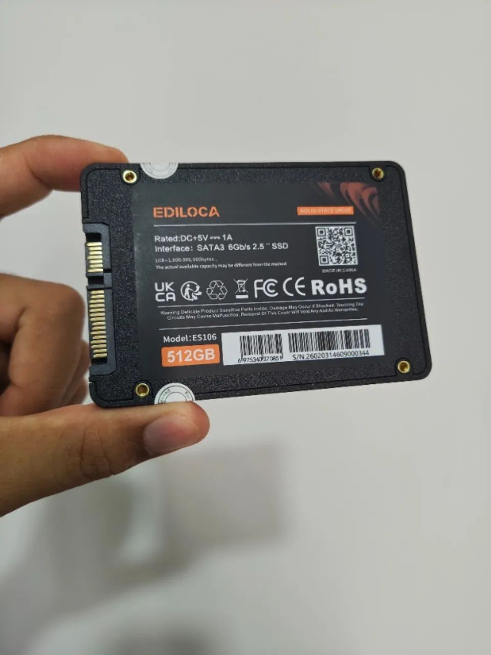 SSD 512GB - NOVO NA CAIXA - Foto 2