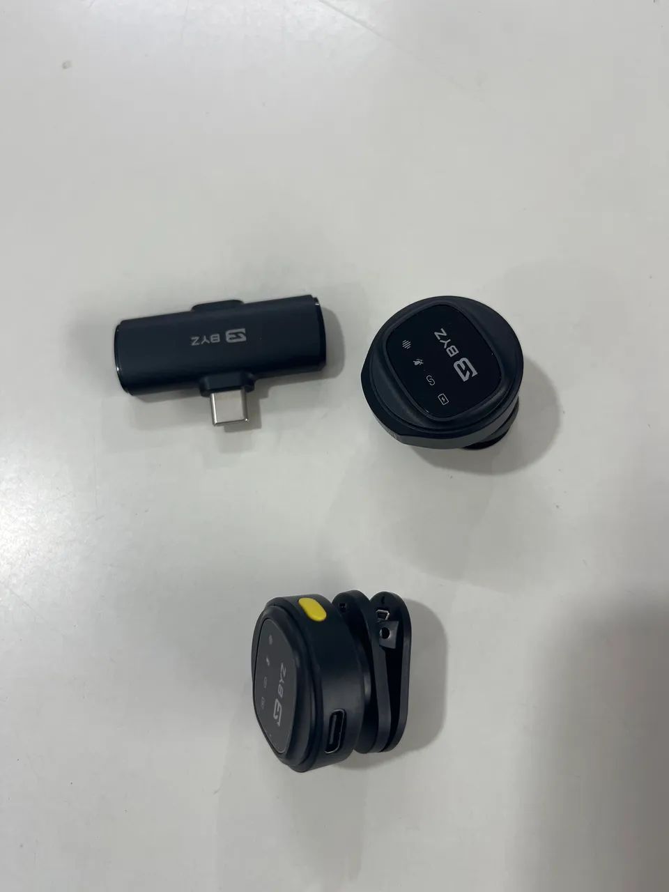 Microfone de lapela BYZ sem fio - Foto 2