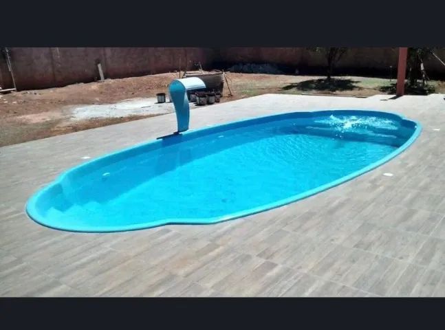 Piscina com Cascata LED e Hidro Promoção