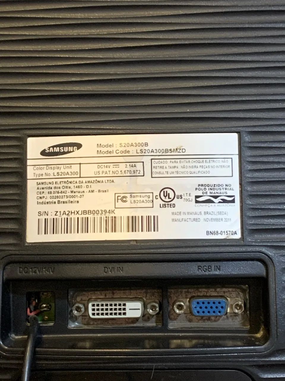 Monitor Samsung SyncMaster S20A300B LED 20 - Foto 4