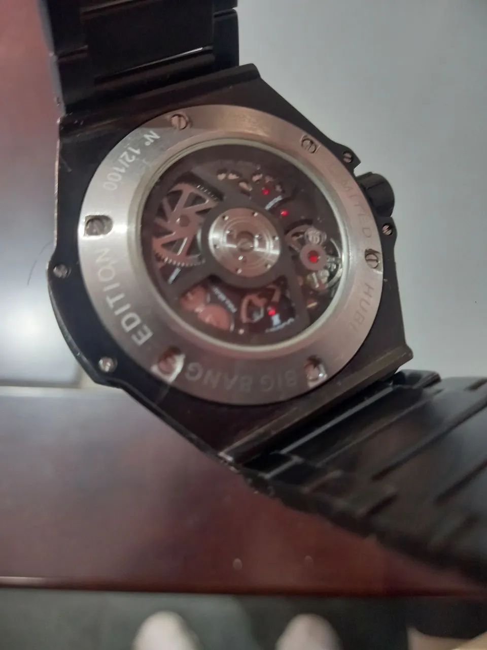 Rel ógio Hublot Bigbang Black - Foto 2