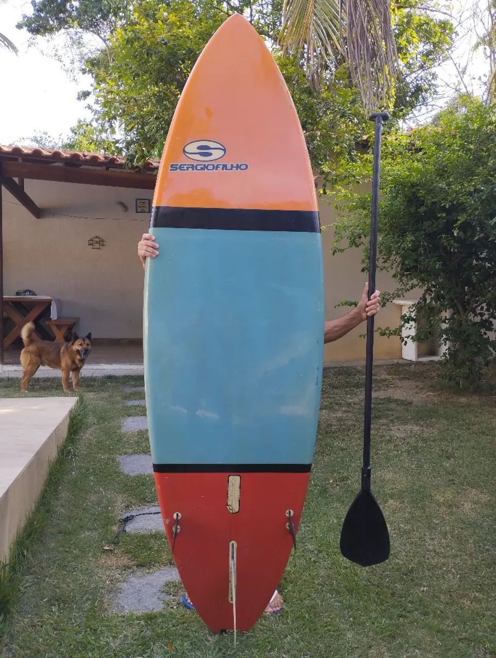Stand Up Paddle SUP Wave Sergio Filho 8'6" - Bom Estado - Foto 2
