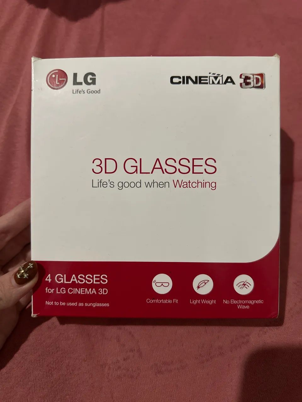 3D glasses LG (4 óculos) - Foto 2