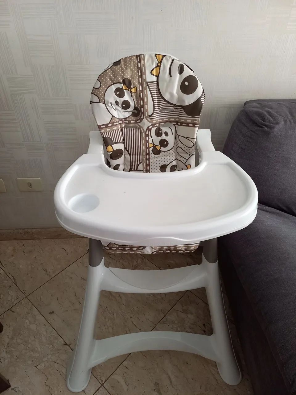 Cadeira de alimentação Alta Premium Panda Galzerano - Foto 5