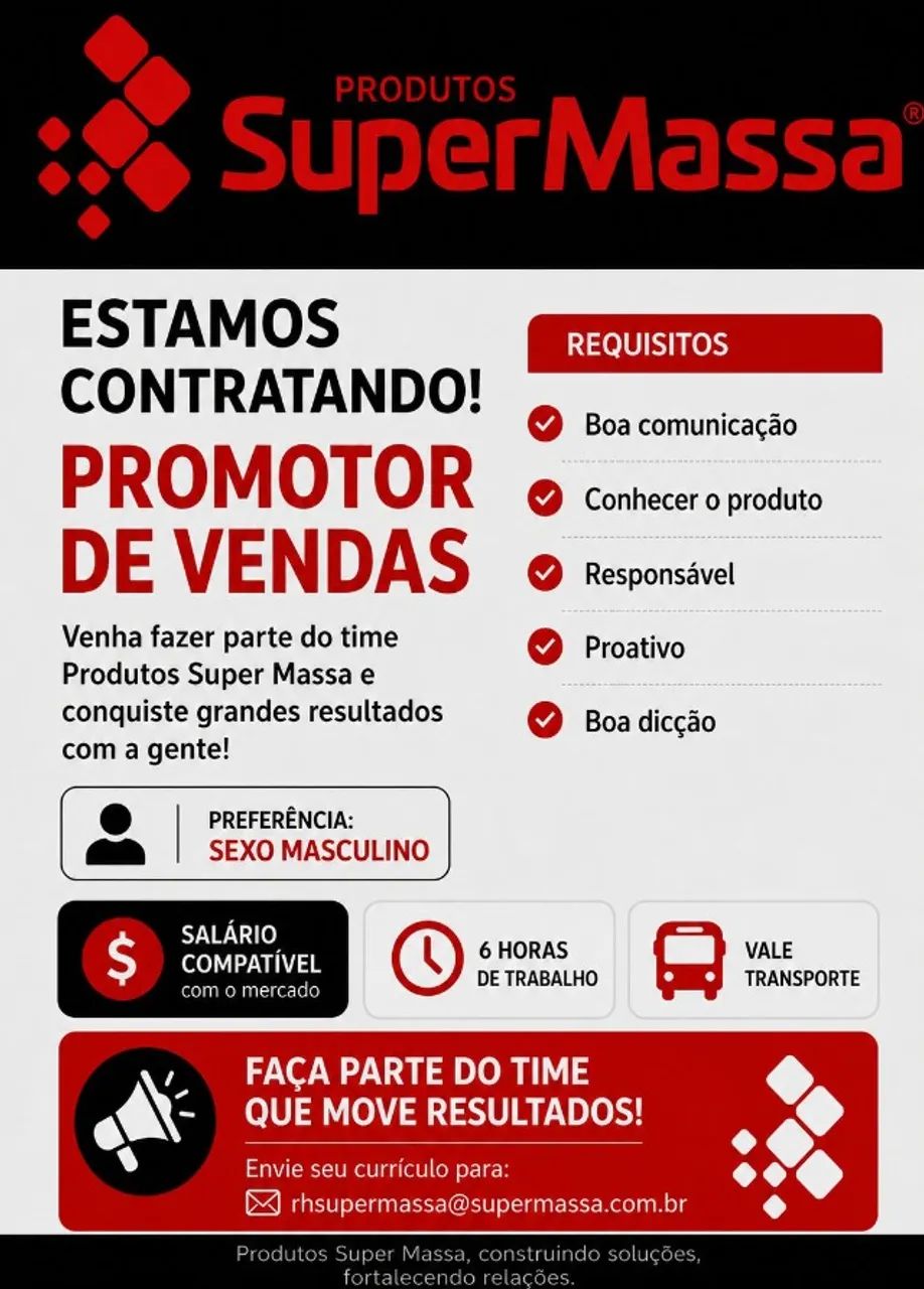 Promotor de Vendas 