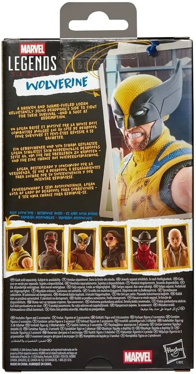 Marvel legends - wolverine - deadpool & wolverine - Foto 2