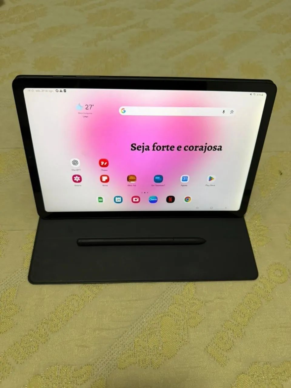 Tablet Samsung Galaxy S6 Lite 64gb Cor Cinza