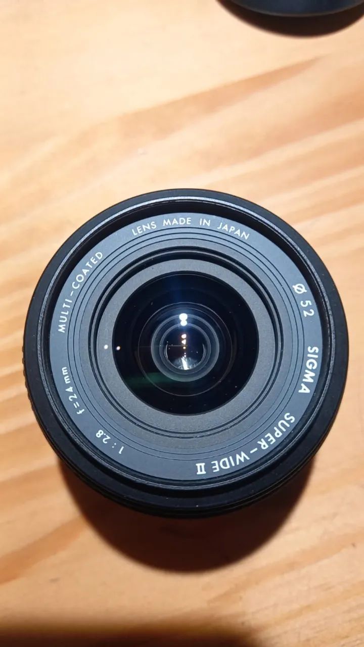 Lente Sigma 24mm f/2.8 Canon EF - Japão - Super Wide