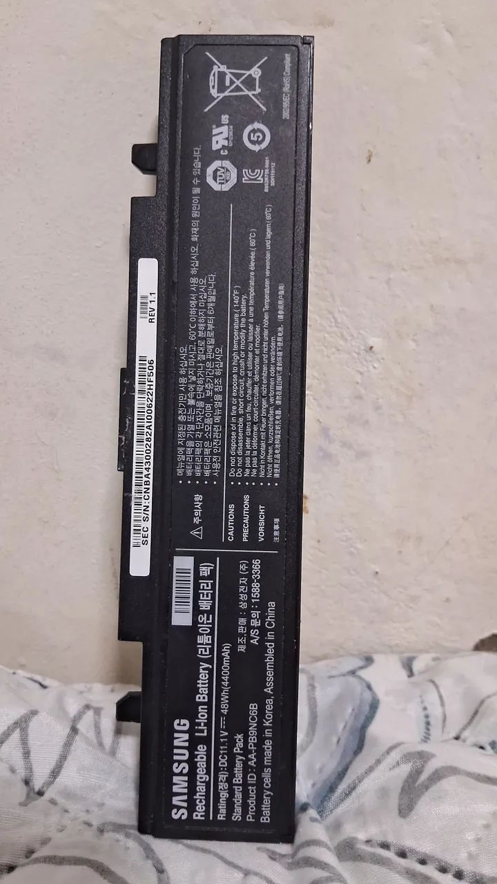 BATERIA NOTEBOOK RV411