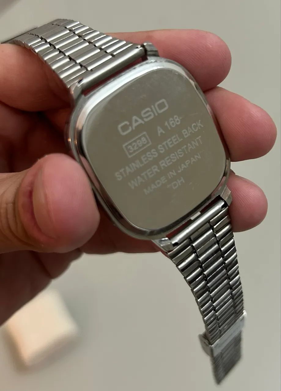 Relógio CASIO A168 Unissex - Foto 4
