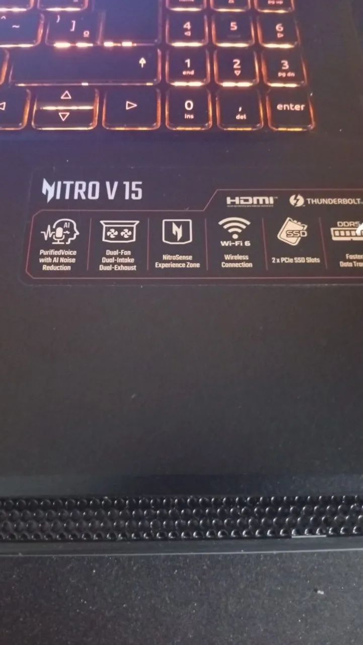 Laptop notebook i5 rtx 4060 16gb ram 512gb - Foto 3