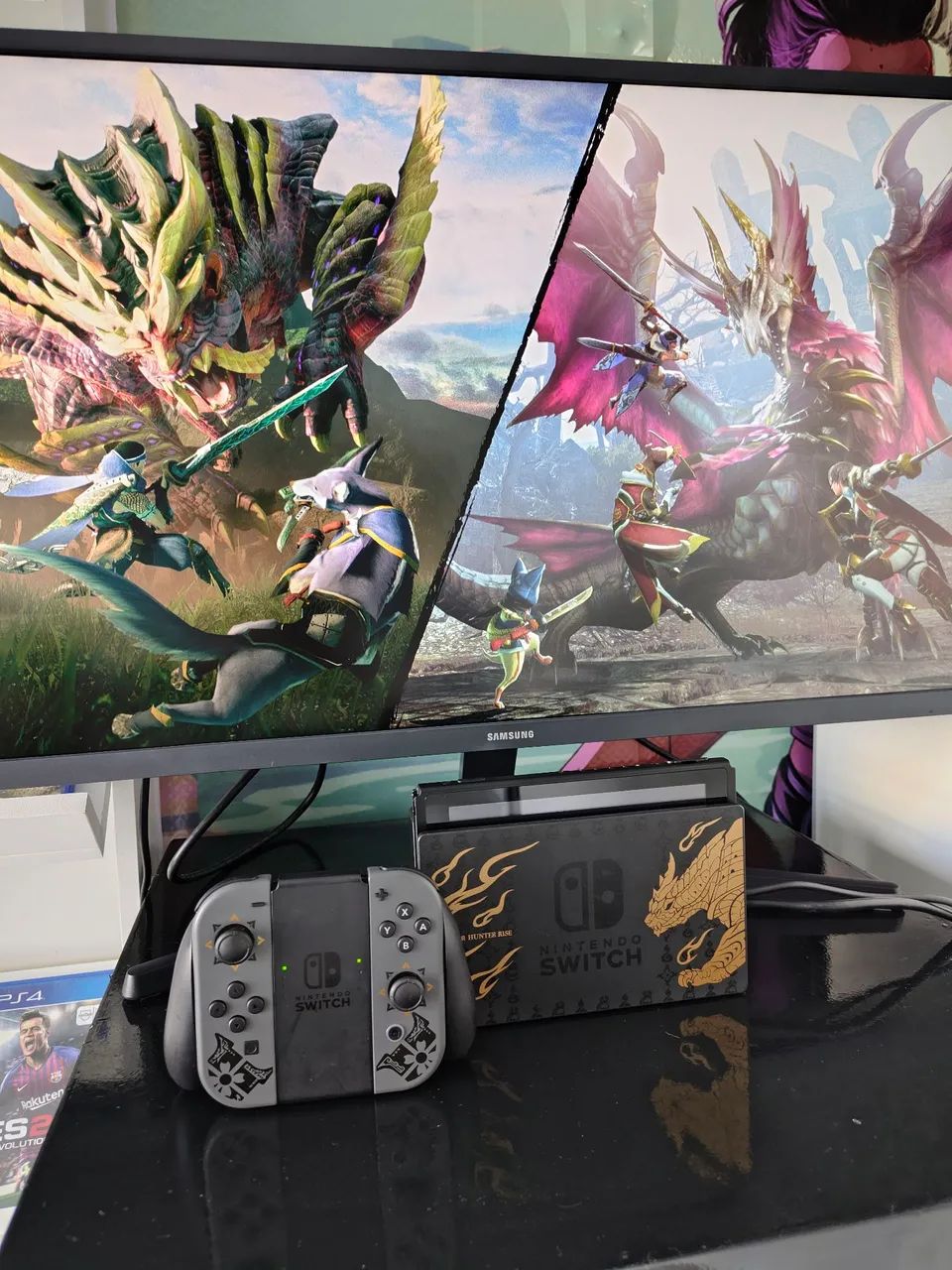 Nintendo switch Monster Hunter Edition desbloqueado  - Foto 2