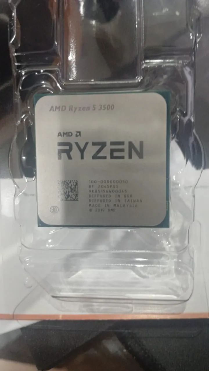 Processador/CPU - ryzen 5 3500 AM4 6- Cores 6 Threads 3.6ghz ...