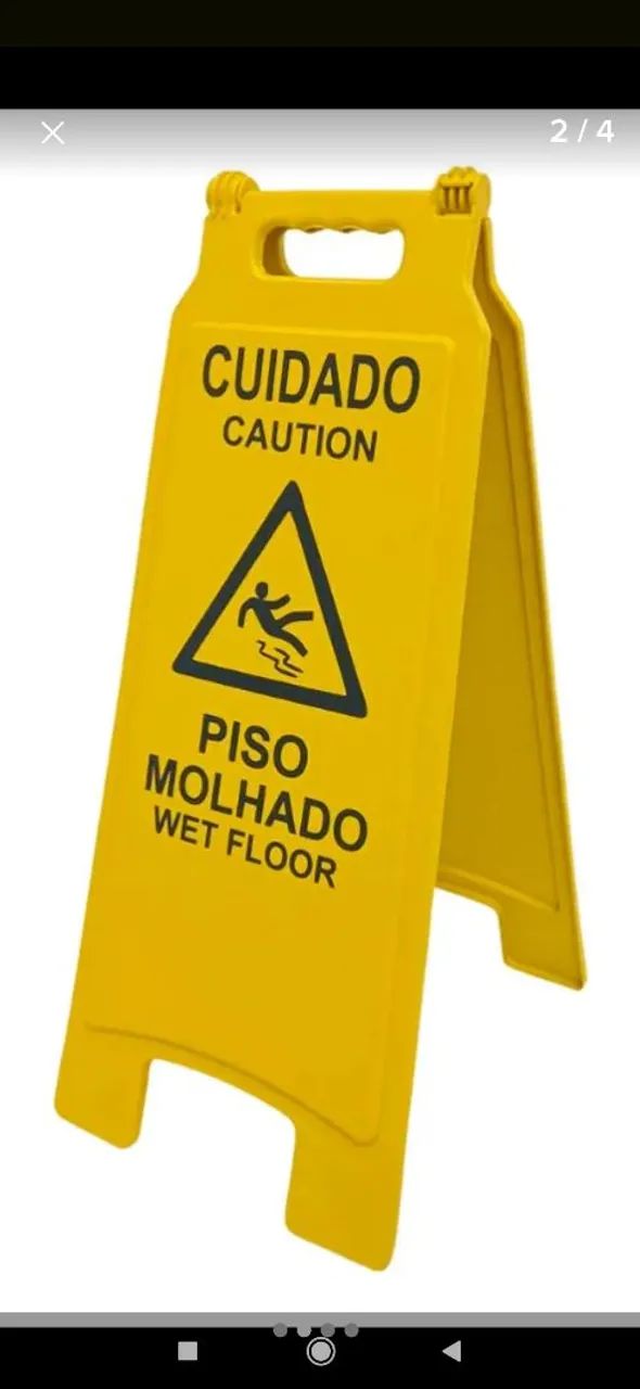 Cavalete PISO MOLHADO - Foto 2