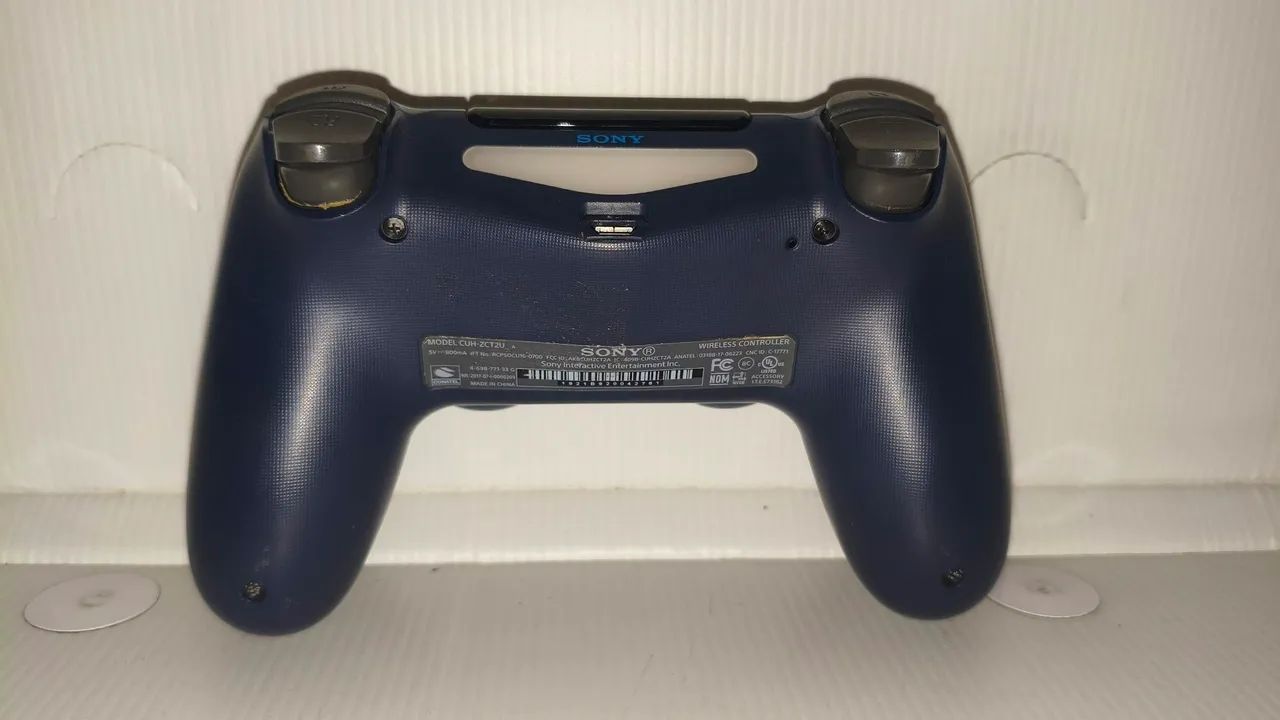 CONTROLE PS4 AZUL FUNCIONANDO  - Foto 4