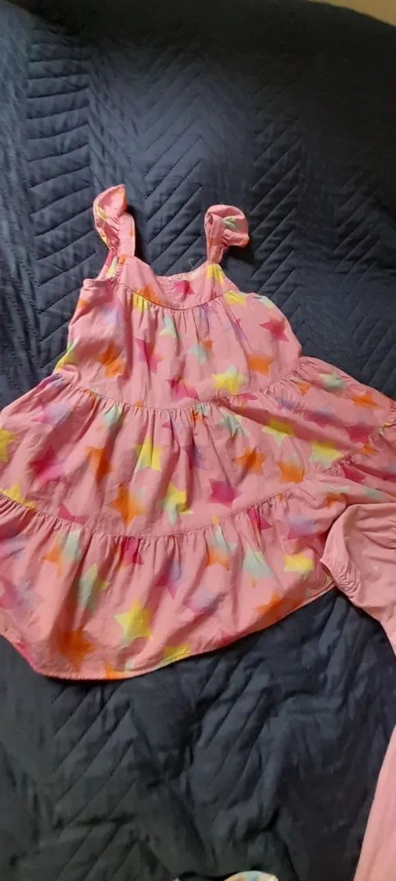 Lote vestidos menina - Foto 5