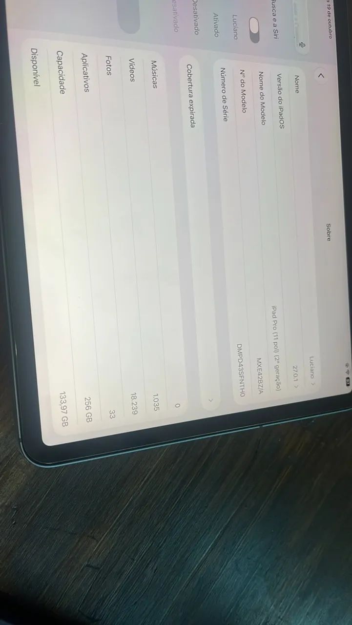 iPad Pro 11 polegadas Segunda Geração  - Foto 3