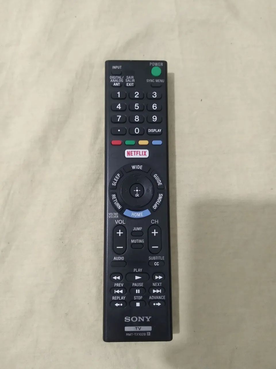 Controle SMART SONY original funcionando perfeitamente  - Foto 4