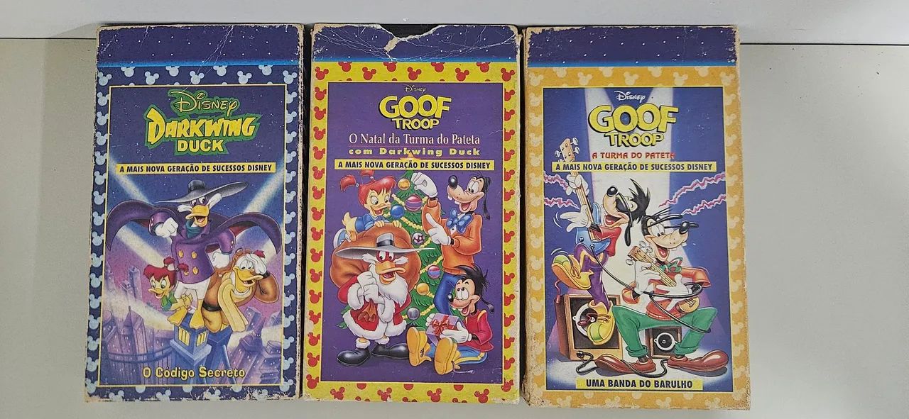 Vhs disney turma do pateta 