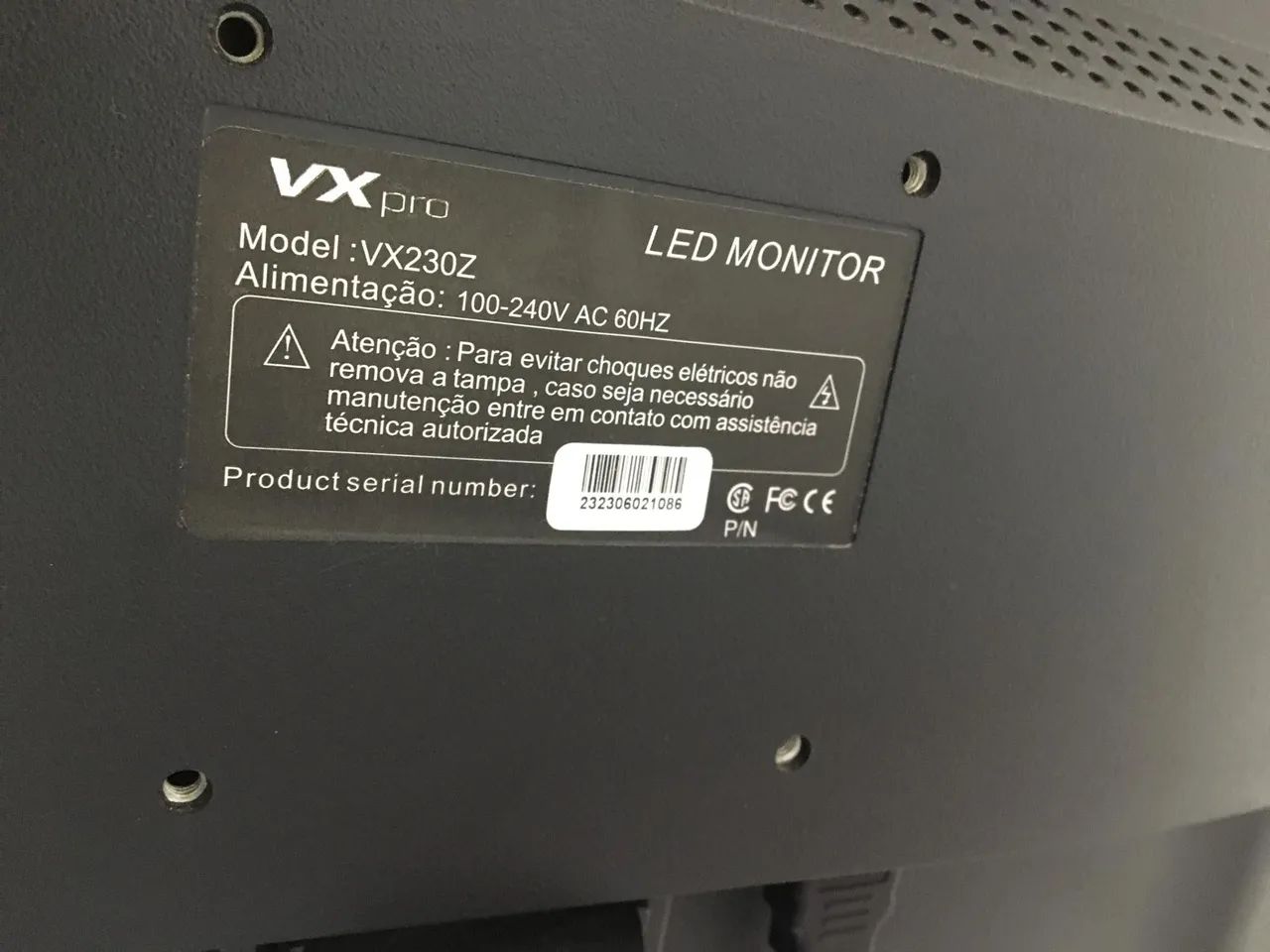 MONITOR VX PRO 23 POLEGADAS  - Foto 4