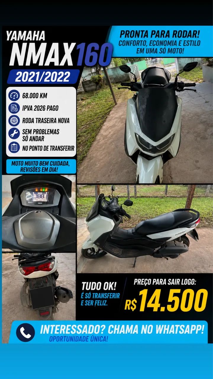 Nmax 160 pra vender logo 