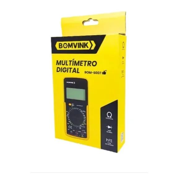 Multímetro Bomvink Bom-6007 Digital Profissional - Foto 3