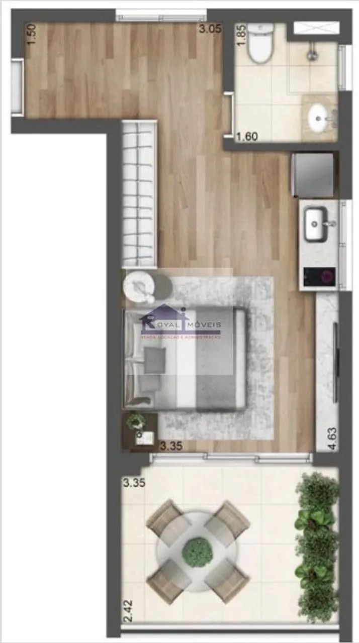 Studio em Sacomã - São Paulo