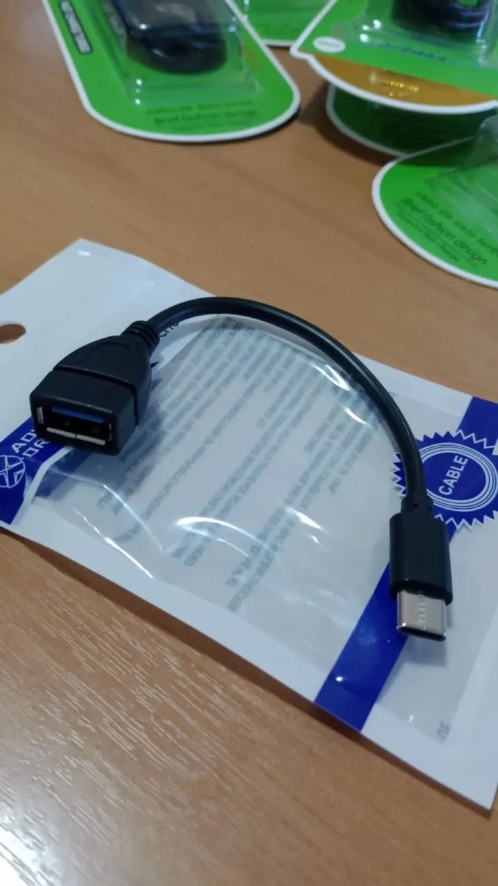 ? Cabo OTG Tipo C para USB 3.0 - Alta Velocidade ? Entrega Grátis e Rápida ? - Foto 2