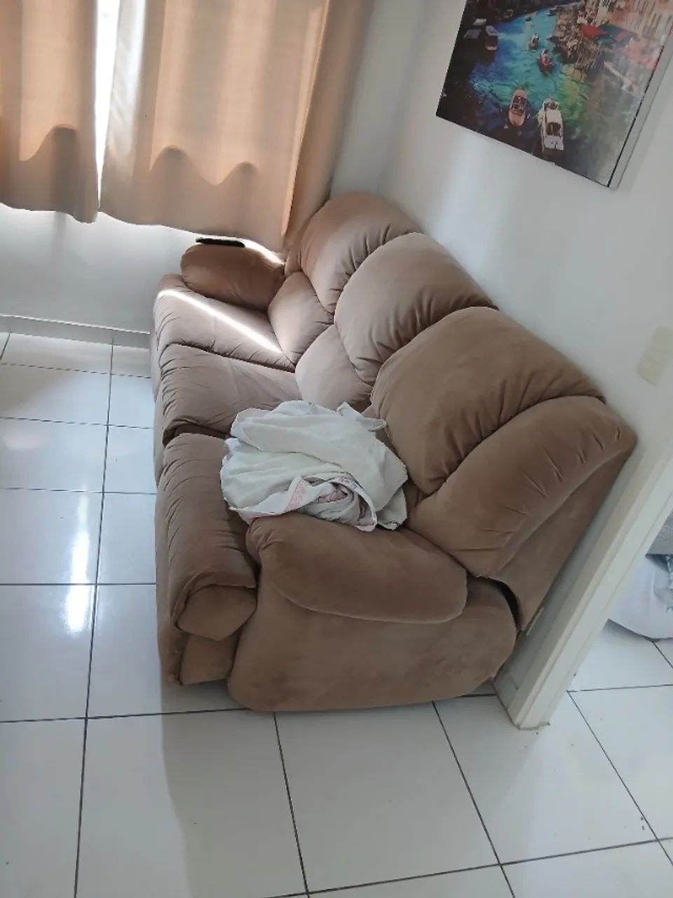 Sofá 3 lugares Confortável 