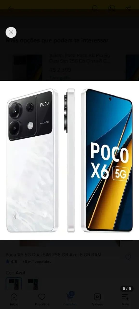 POCO X6 pro 258gb - Foto 2